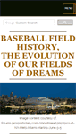 Mobile Screenshot of aplussportsandmore-fanshop-baseballfield.com
